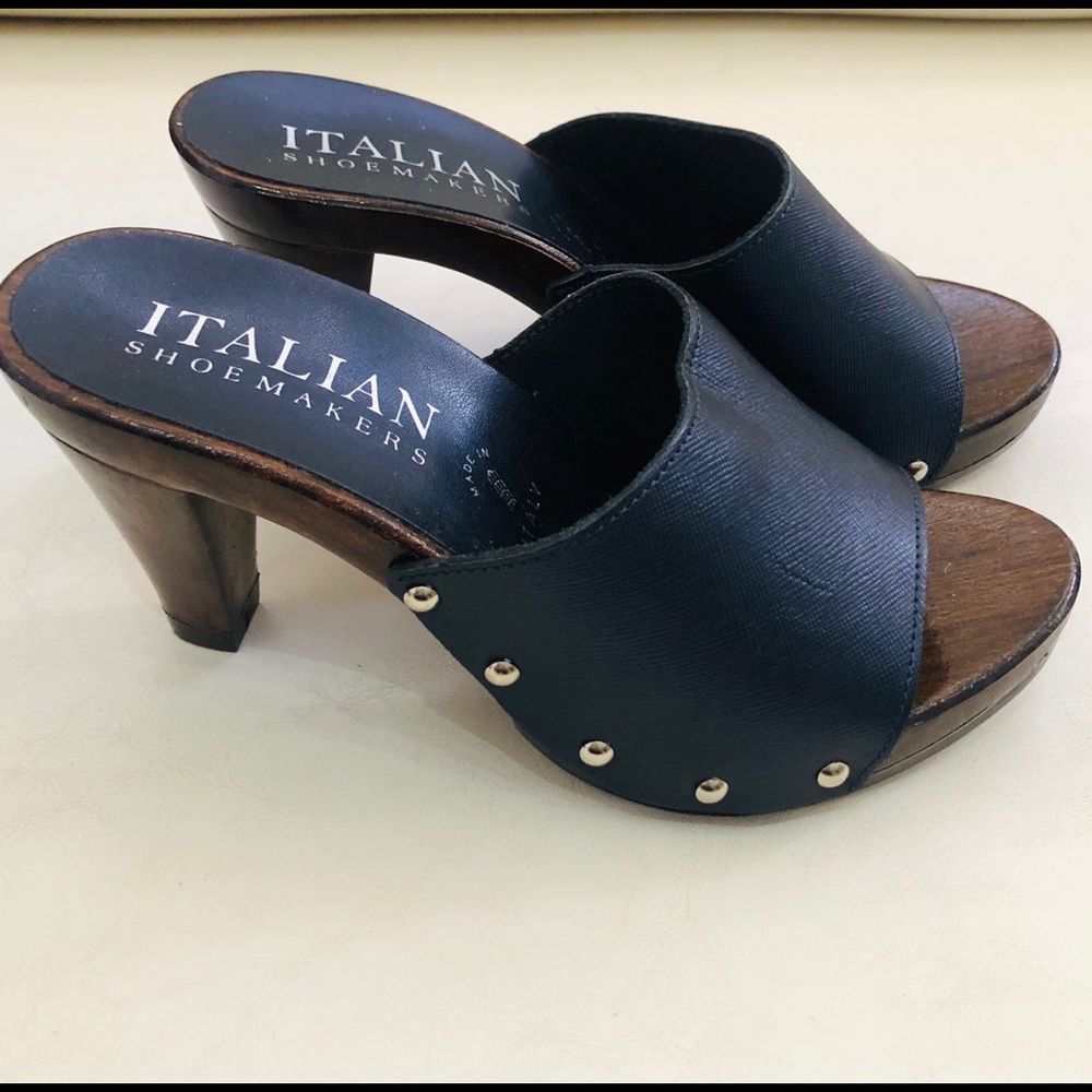 Italian Shoemaker Mule Sandals